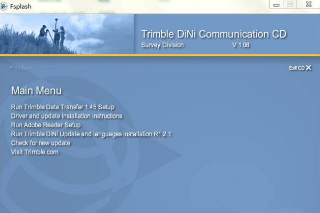 Trimble Data Trasfer安裝